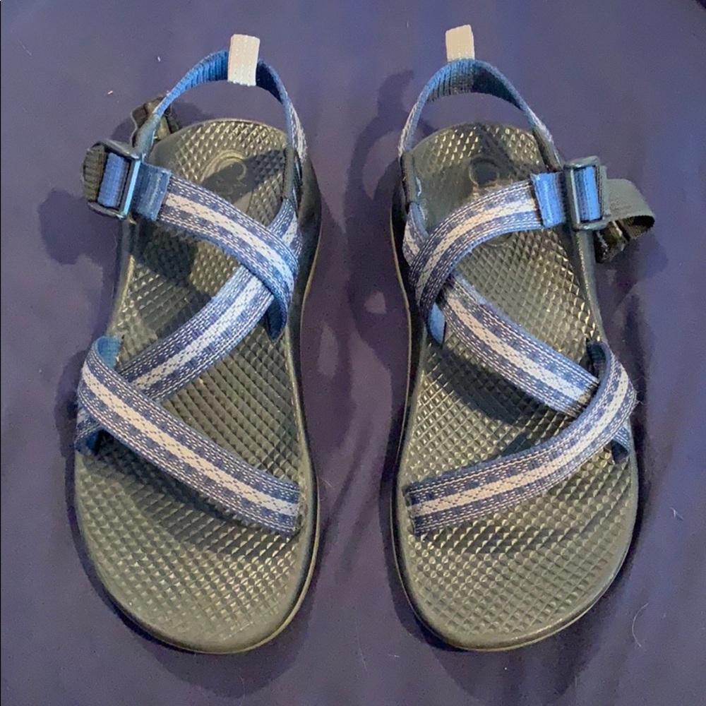 Boys Chaco Blue Sandals